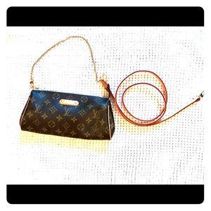 AUTHENTIC Louis Vuitton Eva Clutch/ Crossbody